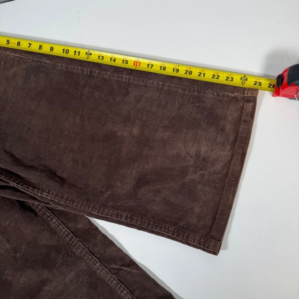 BCBGirls Corduroy Shorts Womens 6 Brown Wide Leg Y2K Skater Gorpcore 2000s